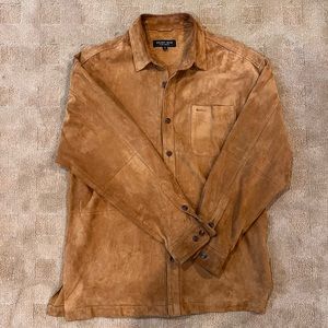 Golden Bear Suede Overshirt Size M